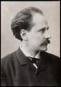 Portrett av Jules Massenet (1842-1912), fransk komponist. av French Photographer