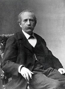 Portrett av Marcellin Berthelot (1827-1907) (s/hvitt-bilde) av French Photographer