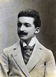 Portrett av Pierre Louis dit Louys (1870-1925), fransk forfatter. av French Photographer