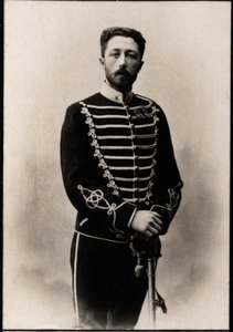 Portrett av Prins Eugen av Sverige (1865-1947). av French Photographer