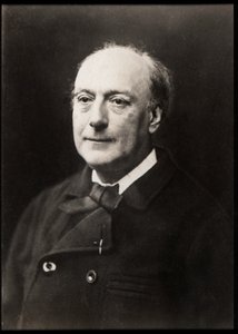 Portrett av Theodore de Banville (1823-1891), fransk poet. av French Photographer