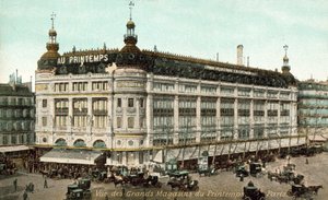 Printemps varehus, Paris (farget bilde) av French Photographer