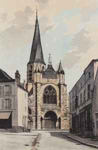 Avløp, kirke, sett O av French Photographer