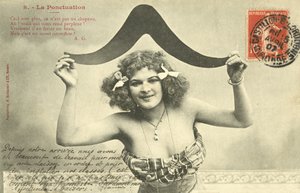 Tegnsetting (s/hvitt bilde) av French Photographer