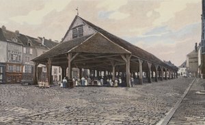 Rethel, Gammel trehall av French Photographer