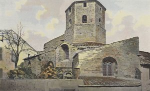 Rieux-Minervois, Circular Church av French Photographer