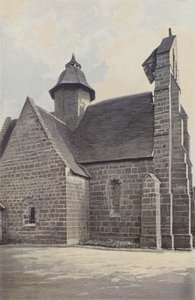Saint-Cyr-la-Roche, kirke, Ensemble N av French Photographer