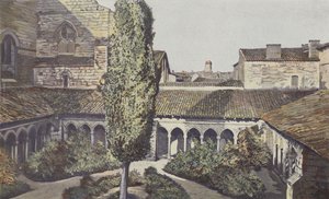 Saint-Emilion, Cloister of the Collegiate Church, Together av French Photographer