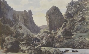 Saint-Georges-de-Levejac, Chaos du Pas de Soucy, på Tarn, nedstrøms utsikt av French Photographer