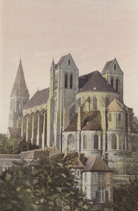 Saint-Leu-DEsserent, kirke av French Photographer