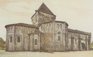 Saint-Maurice, kirke, Set N av French Photographer