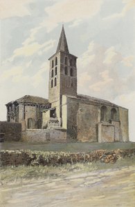 Saint-Papoul, kirke, Ensemble N av French Photographer