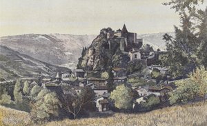 Saint-Paul-en-Cornillon, Utsikt over grenda Cornillon av French Photographer