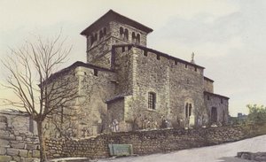 Saint-Sauveur, kirke av French Photographer
