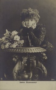 Sarah Bernhardt , fransk skuespillerinne av French Photographer