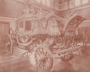 State Carriage of the Prince Imperial, Versailles (s/h-bilde) av French Photographer