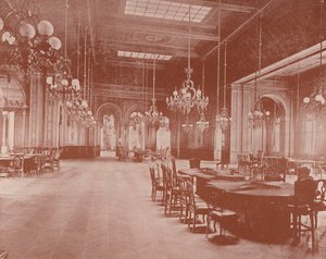 Spillsalongen, Monte Carlo (s/hvitt bilde) av French Photographer