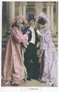 Maskeballen (fargebilde) av French Photographer