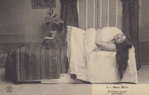The Sweet Dream (s/hvitt bilde) av French Photographer
