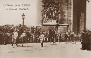Seiersparaden, general Gouraud av French Photographer