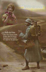Drømmen om soldaten (tonet bilde) av French Photographer