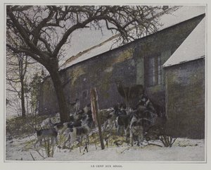 Hjorten i sjakk av French Photographer