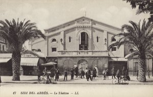 Teateret, Sidi Bel Abbes, Algerie av French Photographer