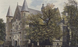 Tilloloy, kirke, S O sidevisning av French Photographer