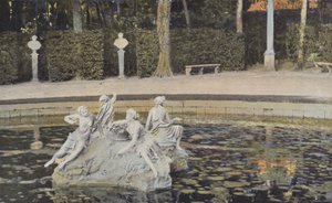 Trianon, nymfenes fontene av French Photographer