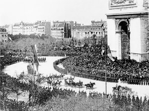 Tsar Nicholas IIs besøk i Paris, 1896 av French Photographer