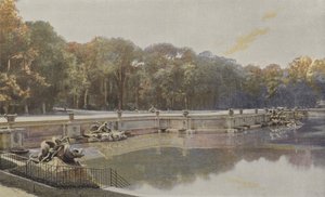 Versailles, Neptunbassenget av French Photographer
