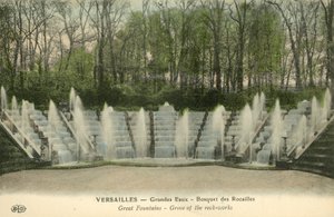 Versailles, Grand Eaux, Grove Of Rockeries av French Photographer