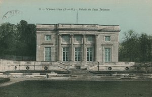 Versailles, Palace of the Petit Trianon. Postkort sendt i 1913. av French Photographer