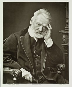 Victor Hugo (1802-85), fra Contemporary Gallery, ca. 1874-78 av French Photographer