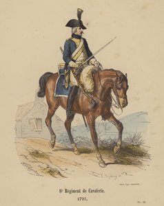 8. kavaleriregiment av French School