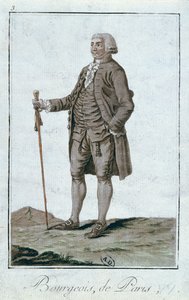 A Bourgeois of Paris, 1787 av French School