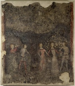 A Carole, ca. 1380-90 av French School