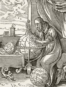 En tysk astronom og kosmograf, fra vitenskap og litteratur i middelalderen av Paul Lacroix (1806-84) publisert London 1878 av French School