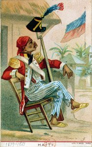En haitisk soldat, 1879 av French School