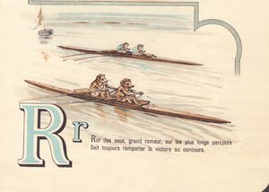 A: Vannrotte, stor roer, på de lengste rutene Vet alltid hvordan man vinner konkurransen av French School