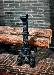 En rist (støpejern) (detalj av 229928) av French School