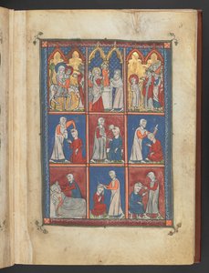 En medisinsk antologi inkludert Roger Frugardis Chirurgia (pergament) av French School