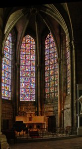 Utsikt over apostlenes kapell av French School