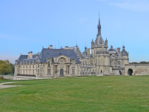 Utsikt over Chateau av French School