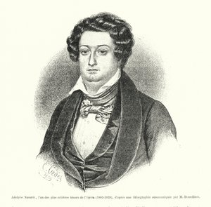 Adolphe Nourrit, en av de mest kjente operatenorene av French School
