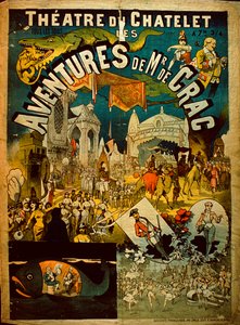 Adventures of Mr De Crac - Fransk sirkusplakat