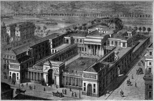 Luftutsikt over Palais de la Legion d