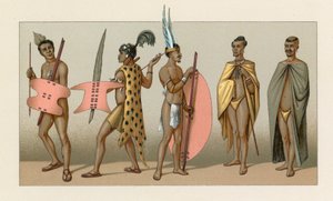 Afrika kostyme av French School