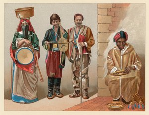 Afrika kostyme av French School