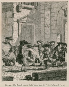 Etter skoletid, fra St. Aubin (hentet fra Les Petits Polissons de Paris) av French School